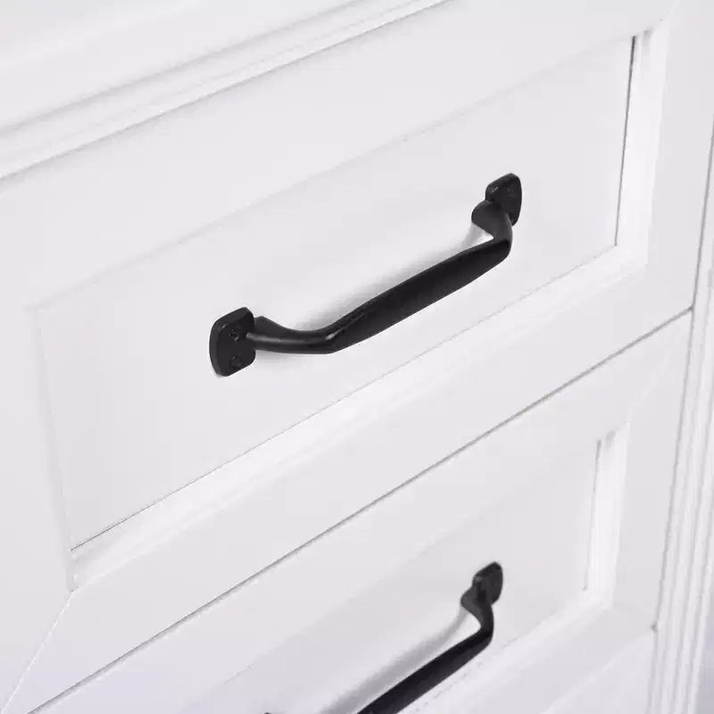 30 Small Bathroom Vanity Sink Combo with Storage , Wood Bathroom Floor Cabinet with Drawers and Door