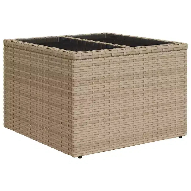 vidaXL Ensemble de canapés de jardin 8 pcs avec coussins résine tressée marron - Marron et crème