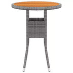 vidaXL Garden Lounge Set Black, Cream White
