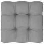 vidaXL Salon de jardin canapés d'extérieur avec coussins résine tressée gris foncé