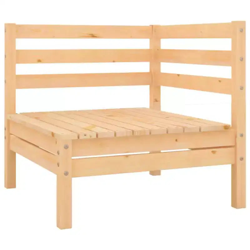 vidaXL Salon de jardin modulaire en bois de pin massif - Moyen