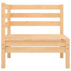 vidaXL Salon de jardin modulaire en bois de pin massif - Moyen