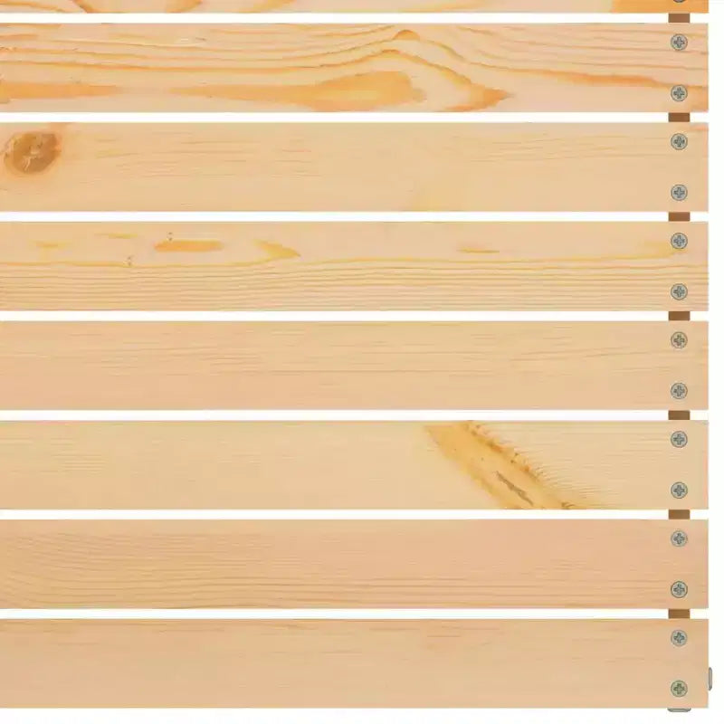 vidaXL Salon de jardin modulaire en bois de pin massif - Moyen
