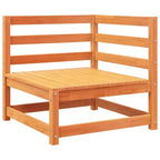 vidaXL Patio Sofa Set Modular Sofas and Outdoor Stools 8 Piece Solid Wood Pine