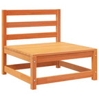 vidaXL Patio Sofa Set Modular Sofas and Outdoor Stools 8 Piece Solid Wood Pine