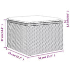 vidaXL Patio Sofa Set - Multiple Colors and Models