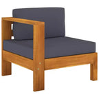 vidaXL Salon de jardin en bois, Bois