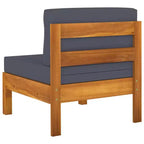 vidaXL Salon de jardin en bois, Bois