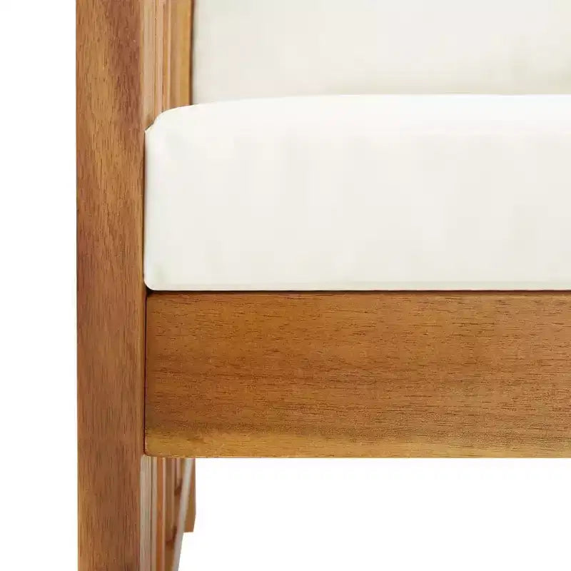 vidaXL Salon de jardin Bois naturel Bois d'acacia massif Standard Durable