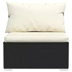 vidaXL Garden Lounge Set PE rattan Large Modular