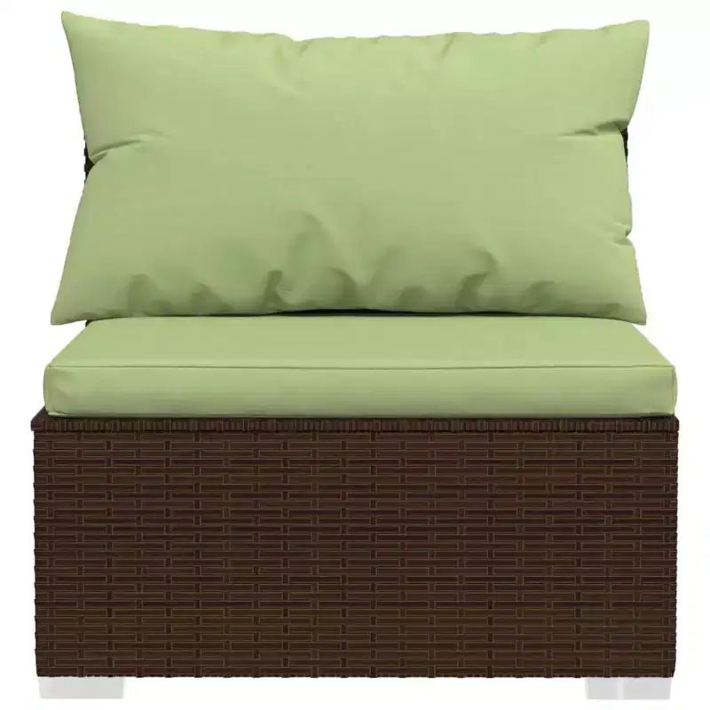 vidaXL Garden Lounge Set PE rattan Large Modular