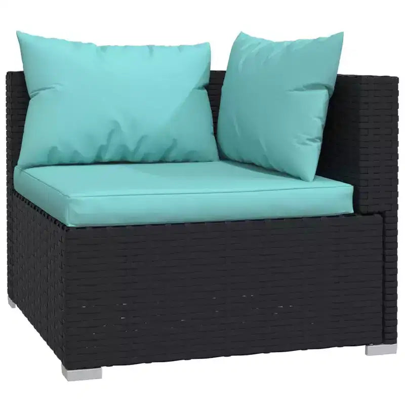 vidaXL Garden Lounge Set PE rattan Large Modular