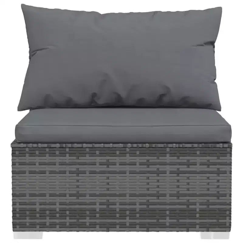 vidaXL Garden Lounge Set PE rattan Large Modular