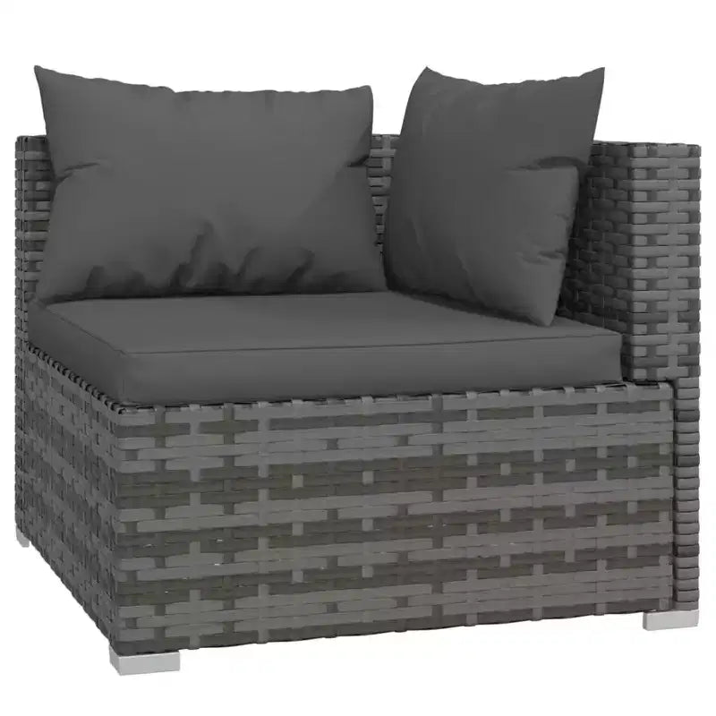 vidaXL Garden Lounge Set PE rattan Large Modular