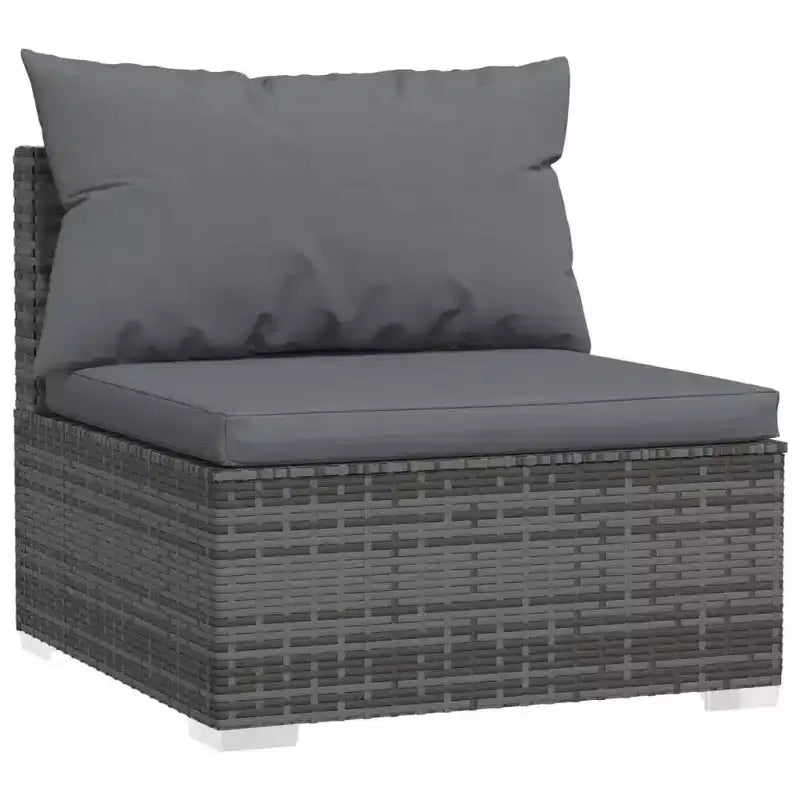 vidaXL Garden Lounge Set PE rattan Large Modular