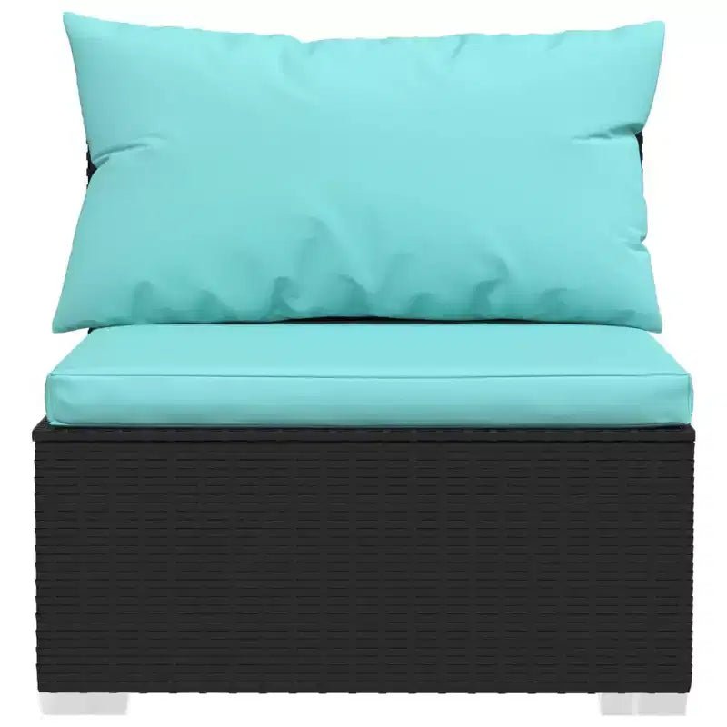 vidaXL Garden Lounge Set PE rattan Large Modular