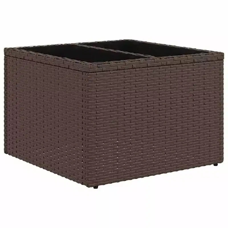 vidaXL 9 Piece Garden Sofa Set with Cushions Grey Poly Rattan