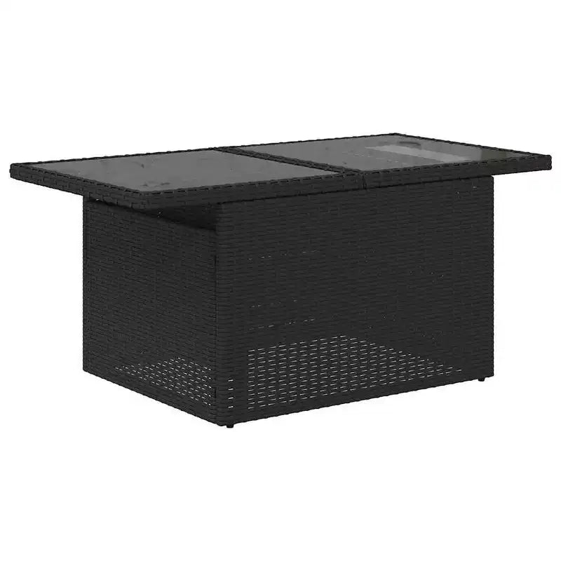 vidaXL 8 Piece Patio Sofa Set with Cushions Poly Rattan
