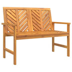 vidaXL Garden Lounge Set 2 pcs Brown Solid Acacia wood