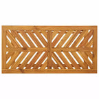 vidaXL Garden Lounge Set 2 pcs Brown Solid Acacia wood