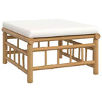 vidaXL 5 Piece Patio Lounge Set with Cushions Bamboo