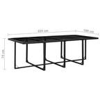 vidaXL Patio Dining Set with Cushions Table and Chairs 13 Piece Poly Rattan
