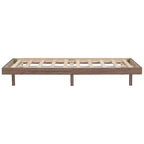 Bellemave Platform Bed with Thicken Slats Connected,Solid Wood Floating Platform Bed Frame without Headboard for Bedroom