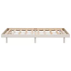 Bellemave Platform Bed with Thicken Slats Connected,Solid Wood Floating Platform Bed Frame without Headboard for Bedroom