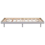 Bellemave Platform Bed with Thicken Slats Connected,Solid Wood Floating Platform Bed Frame without Headboard for Bedroom
