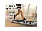Okak 3-IN-1 Under Desk Treadmill with Remote Control & LED Display, Folding Treadmill with Incline, Walking Pad with Handle Bar