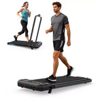 Okak 3-IN-1 Under Desk Treadmill with Remote Control & LED Display, Folding Treadmill with Incline, Walking Pad with Handle Bar