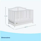 Graco Solano 4-in-1 Convertible Crib with Drawer