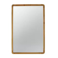 24 x 36 Inch Rectangular Wood Wall Mirror