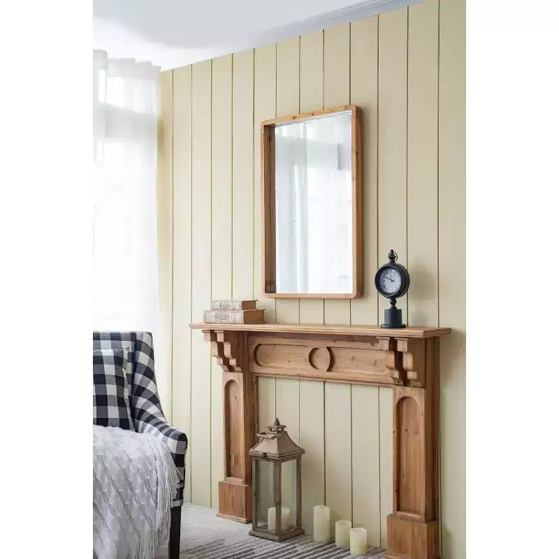 24 x 36 Inch Rectangular Wood Wall Mirror