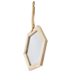 Miroir mural hexagonal Harlan de 11 x 10 pouces