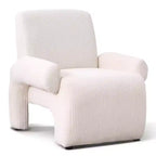 Bestier Oversized Accent Armchair with Premium Chenille Fabric, Wide Armrests, Ergonomic Comfort & Solid Wood Frame