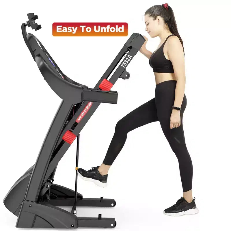 Treadmill Clearance, 4.75HP Jogging Walking Treadmill for Home/Office, 20 Auto Incline, 300 Lb Capacity, 12MPH, Bluetooth, APP & Free Train Courses