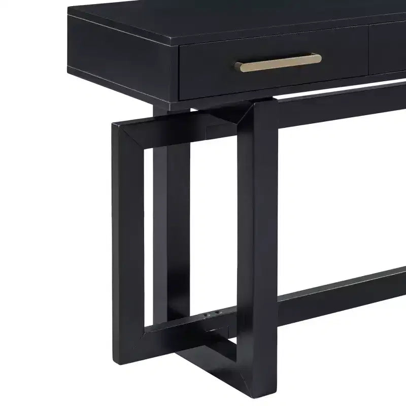 TUYOHW Modern Console Table with 3 Storage Drawers,57 Extra Long Entryway Table for Entryway,Hallway,Living Room,Foyer
