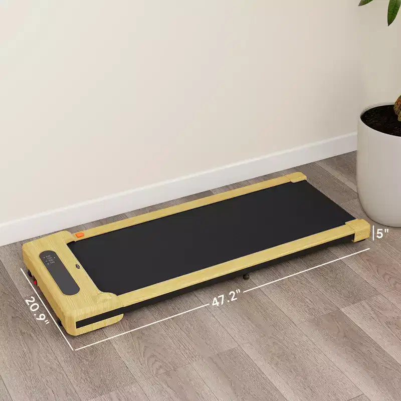Walking Pad Treadmill 2.5HP Quiet Motor Portable Under Desk Treadmill for Home Office