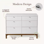 Little Seeds Laurel 6-Drawer Dresser