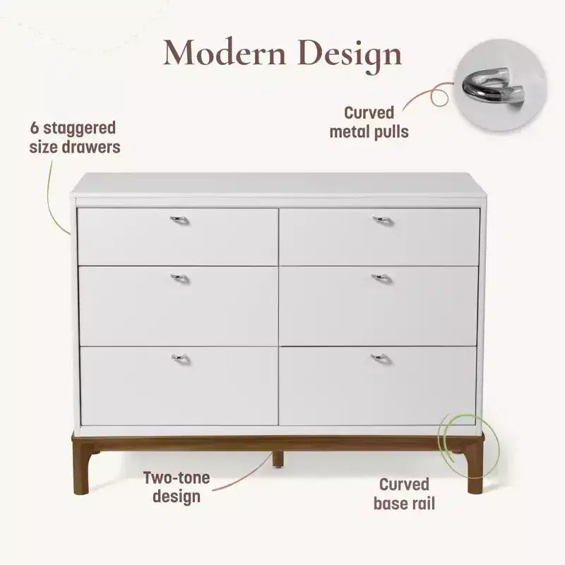 Little Seeds Laurel 6-Drawer Dresser