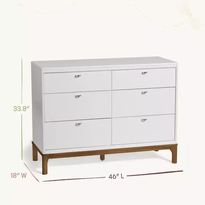 Little Seeds Laurel 6-Drawer Dresser