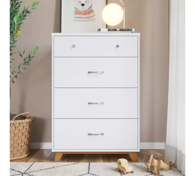 Child Craft SOHO Crib, 3-Drawer Dresser, Chest, Nightstand, 4-Piece Nursery Set