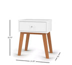 Child Craft SOHO Crib, 3-Drawer Dresser, Chest, Nightstand, 4-Piece Nursery Set
