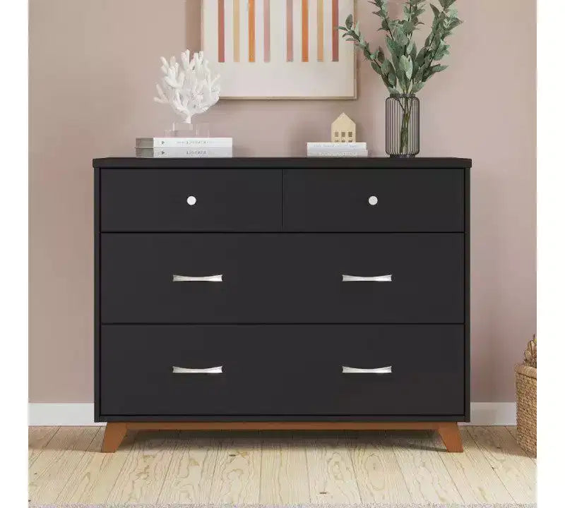Child Craft SOHO Crib, 3-Drawer Dresser, Chest, Nightstand, 4-Piece Nursery Set