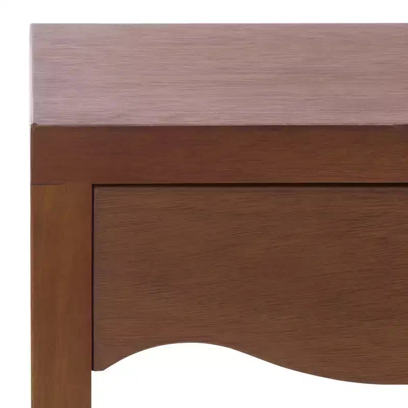 Kannie 1 Drawer Accent Table - ACC6614 - Dark Oak - Safavieh