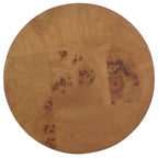 Siya Round Accent Table - ACC6611 - Brown - Safavieh