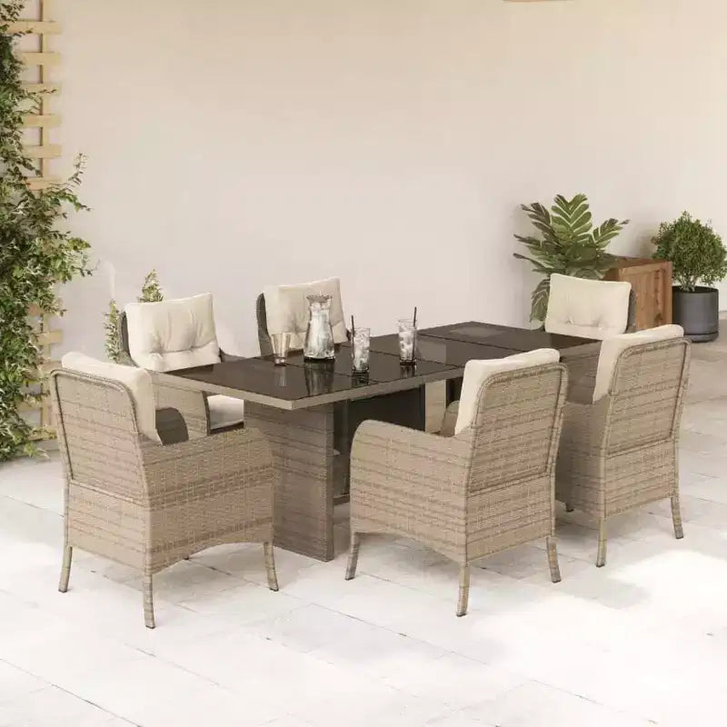 vidaXL ensemble repas de jardin ensembles de repas de jardin