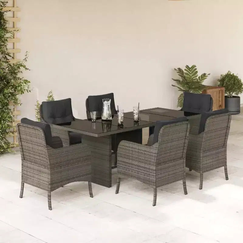 vidaXL ensemble repas de jardin ensembles de repas de jardin