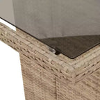 vidaXL ensemble repas de jardin ensembles de repas de jardin